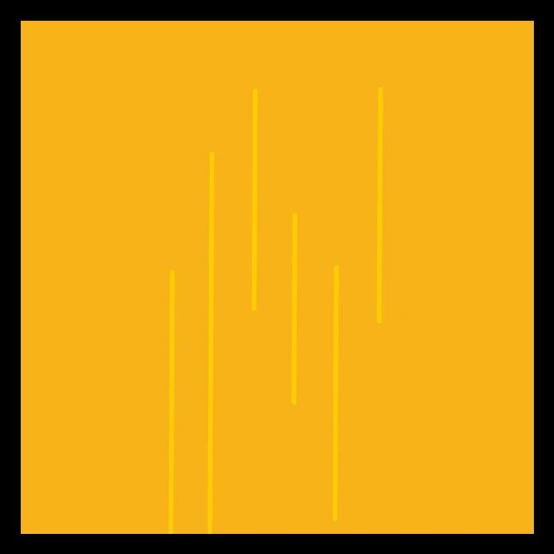 Abstraction en jaune