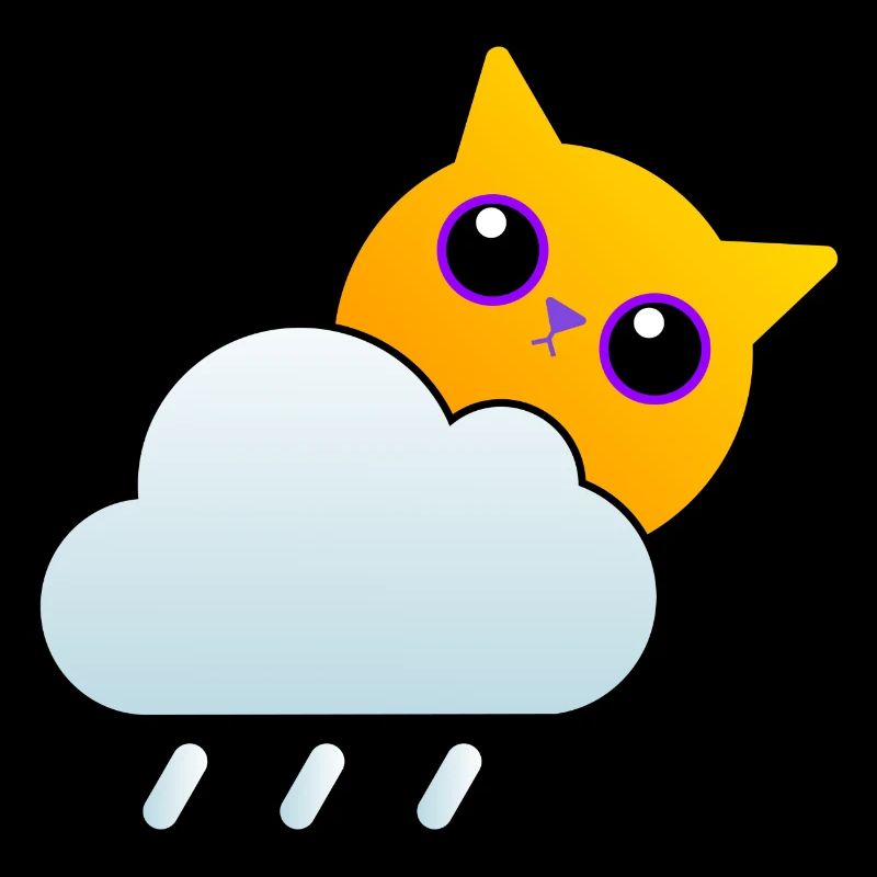 Cute Weather Cat