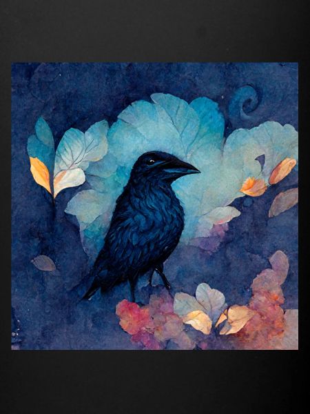 Beautiful raven