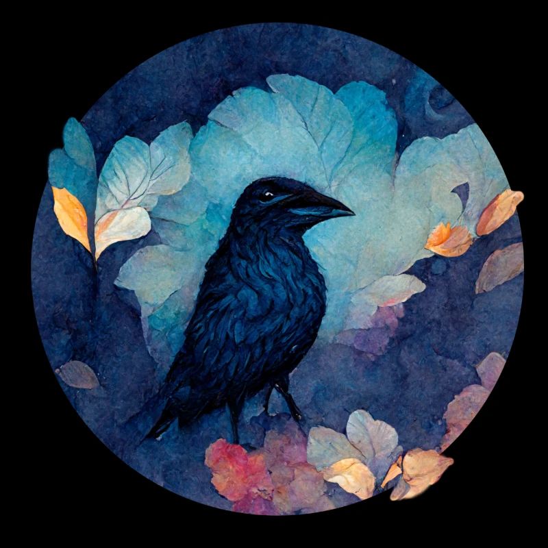 Belle coupe de corbeau