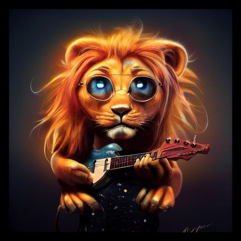 Lion star du rock