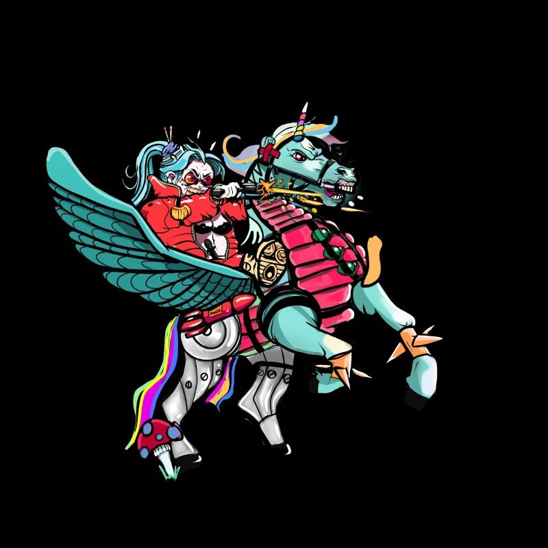 Combattant licorne