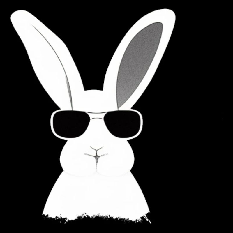 Rabbit Pet Pet Cool Lunettes de soleil Design