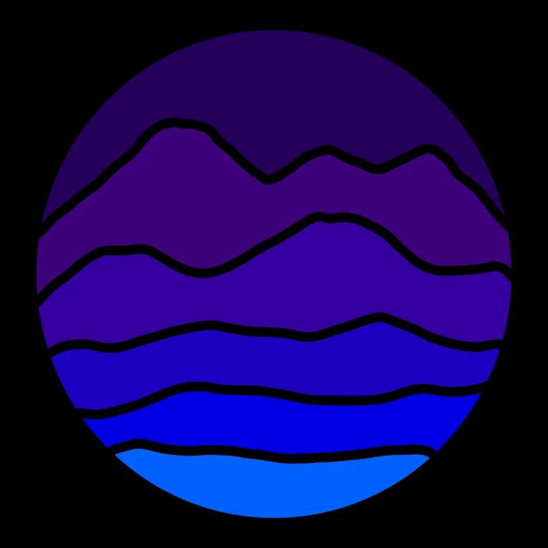 Farbige Berge