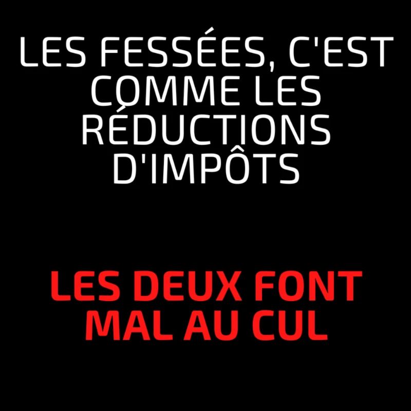 Fessées impôts même douleur