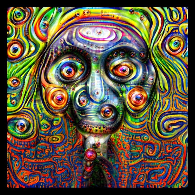 Psychedelische Gottheit