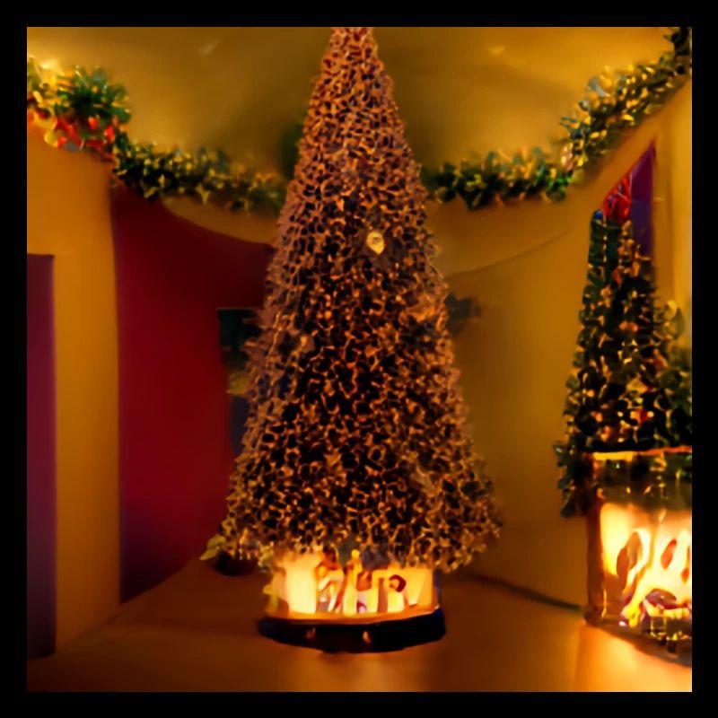 Majestätischer Weihnachtsbaum