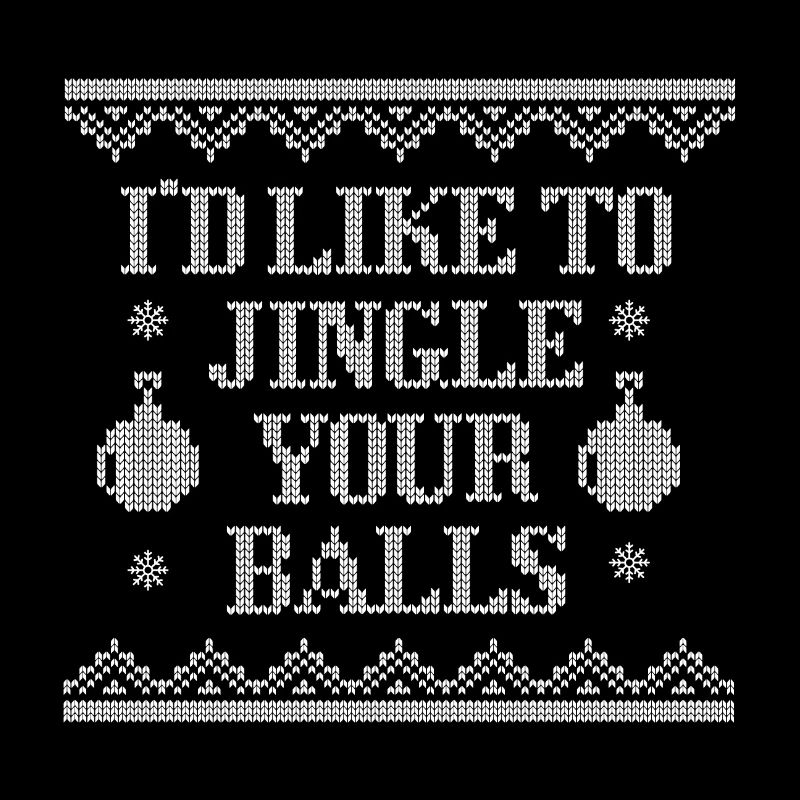 Jingle Your Balls Hässlicher Weihnachtspullover