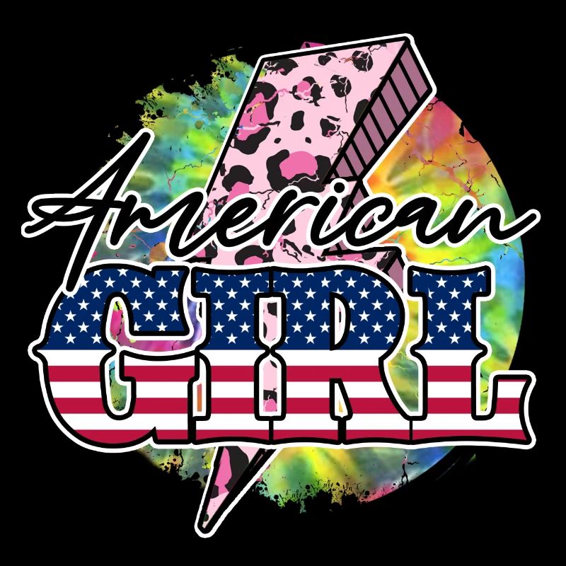 Amerikanisches Mädchen