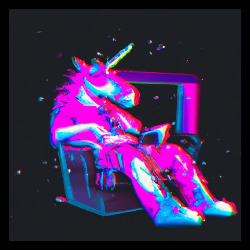 Unicorn Synthwave chill