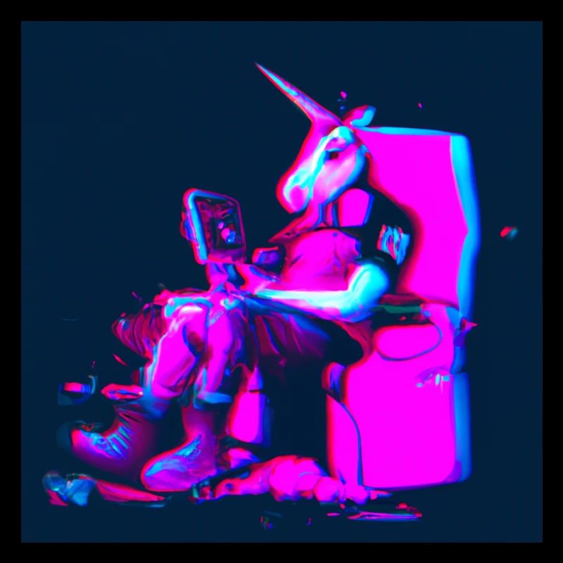 Unicorn Synthwave chill