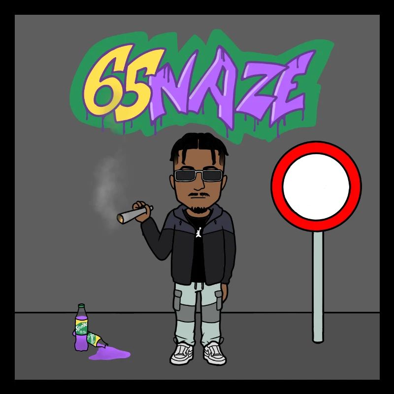 Design HipHop décontracté pour se⚡🎤🔐 détendre
