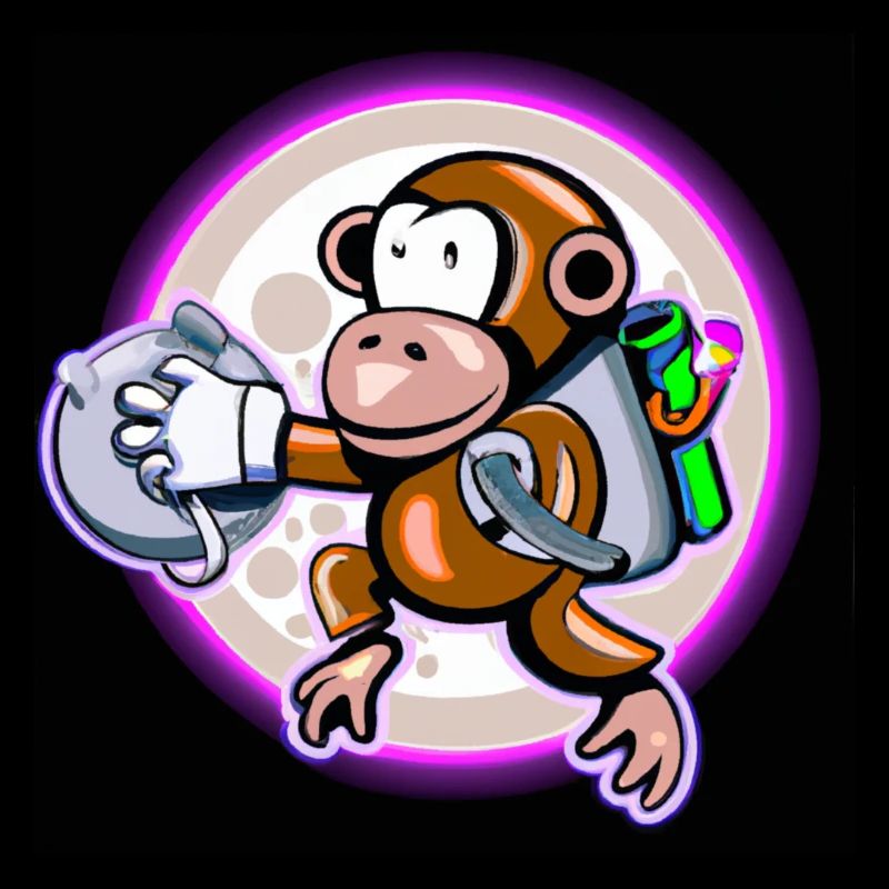 Starry your Moon Monkey