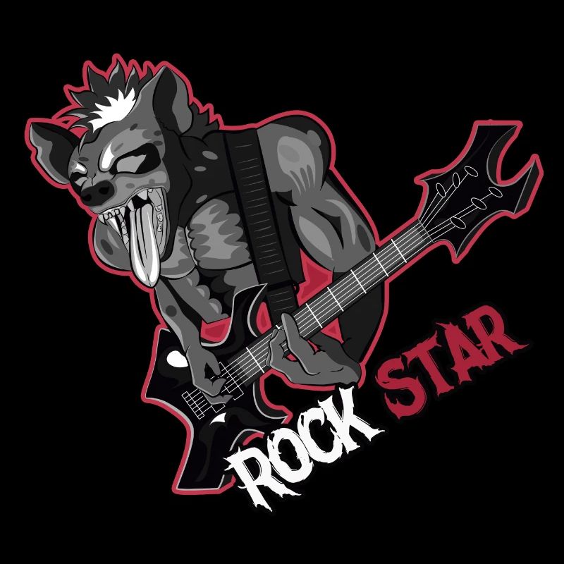 T-Shirt Hyäne Punk