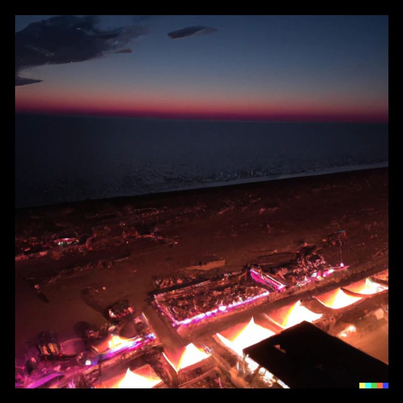 Conception de la plage