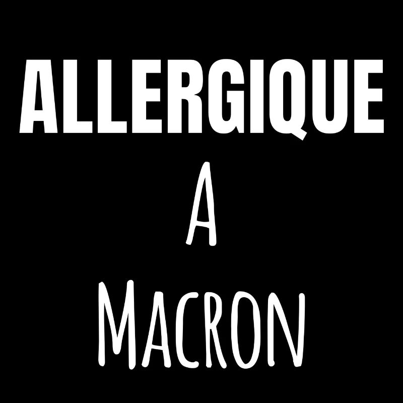 Allergique à Macron