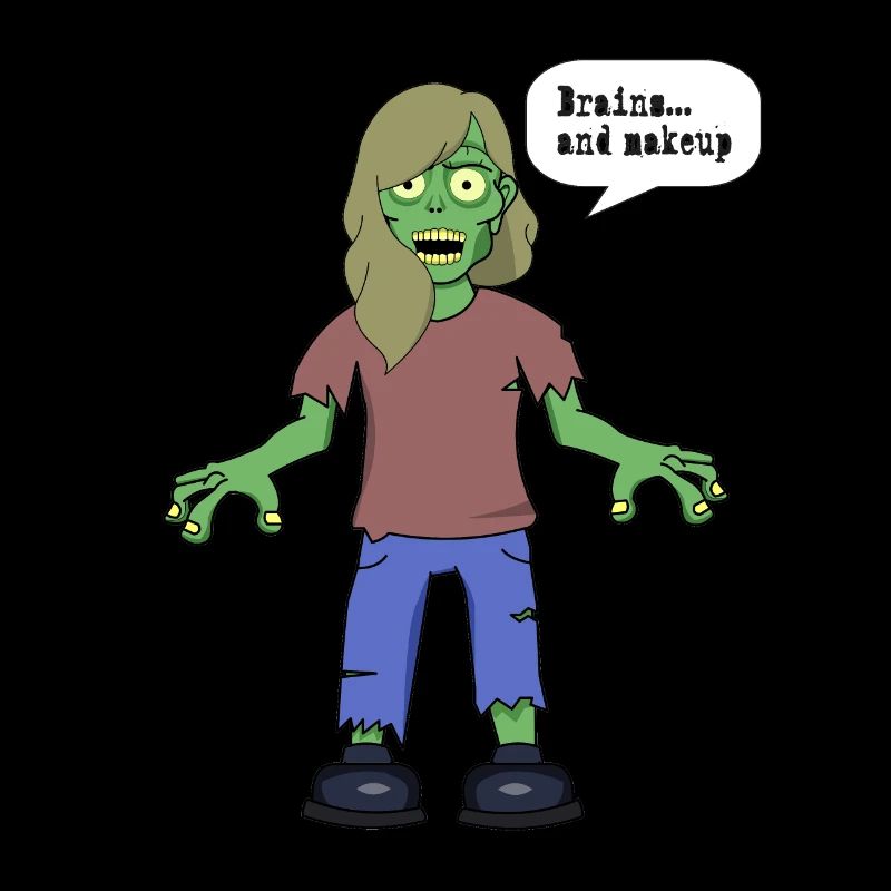 Zombie Brains and makeup
