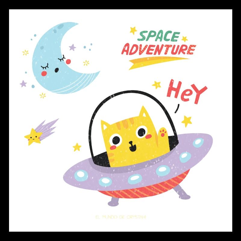 Chaton de l’espace - OVNI