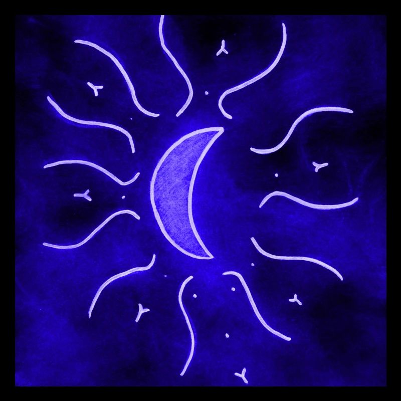 MANDALA LUNE ÉLECTRIQUE
