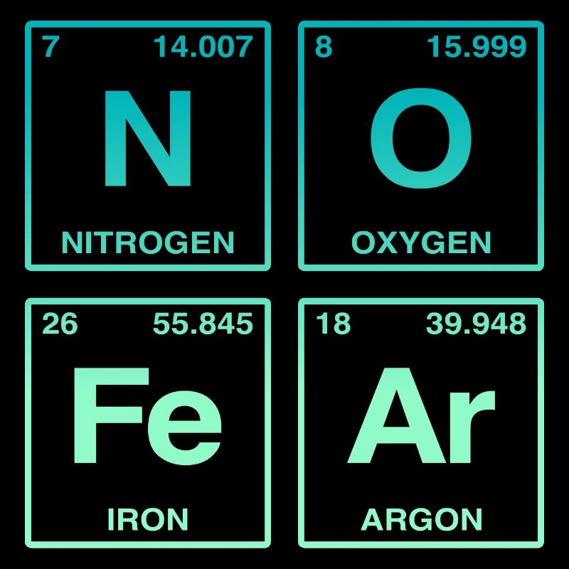 NO FEAR - mit Elementen des Perdiodensystems