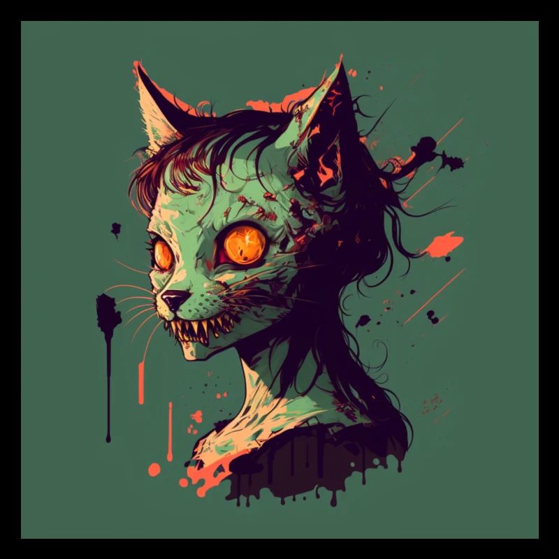 Zombie Katze