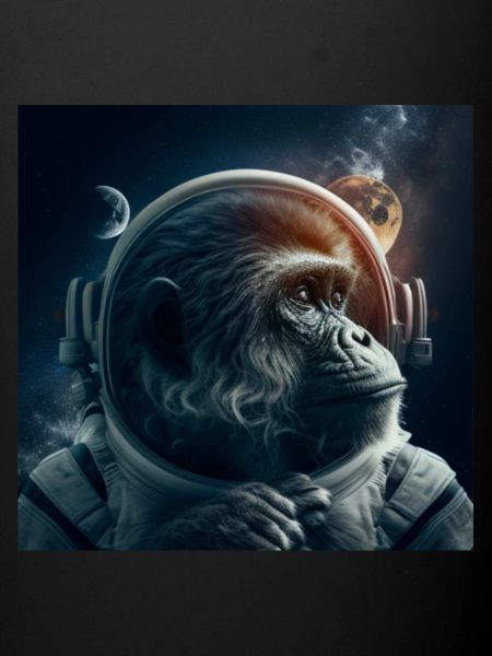 Monkey Astronaut #02