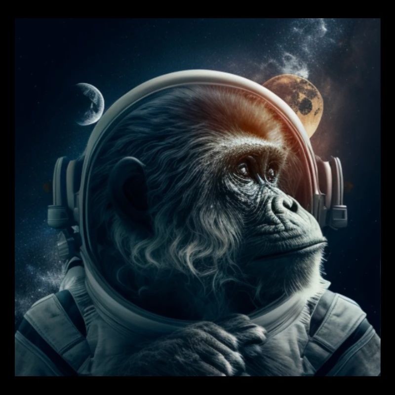 Singe Astronaute #02
