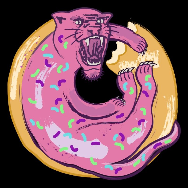 Leopard Donut 2 High Paw large