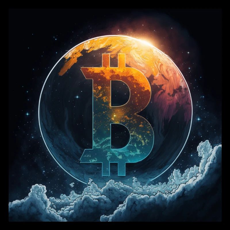 Mond Bitcoin 4k