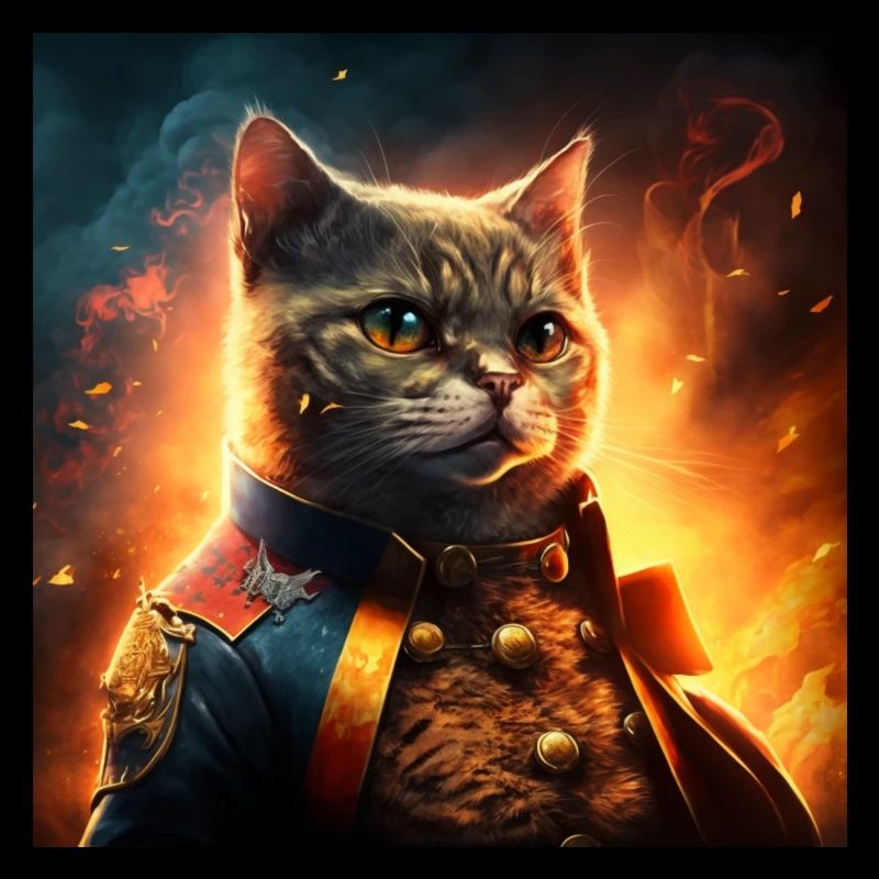 Chat maitre du monde