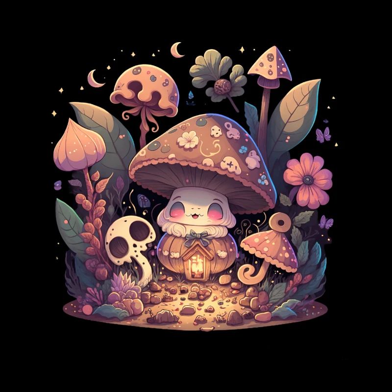 Cottage Core Mushroom