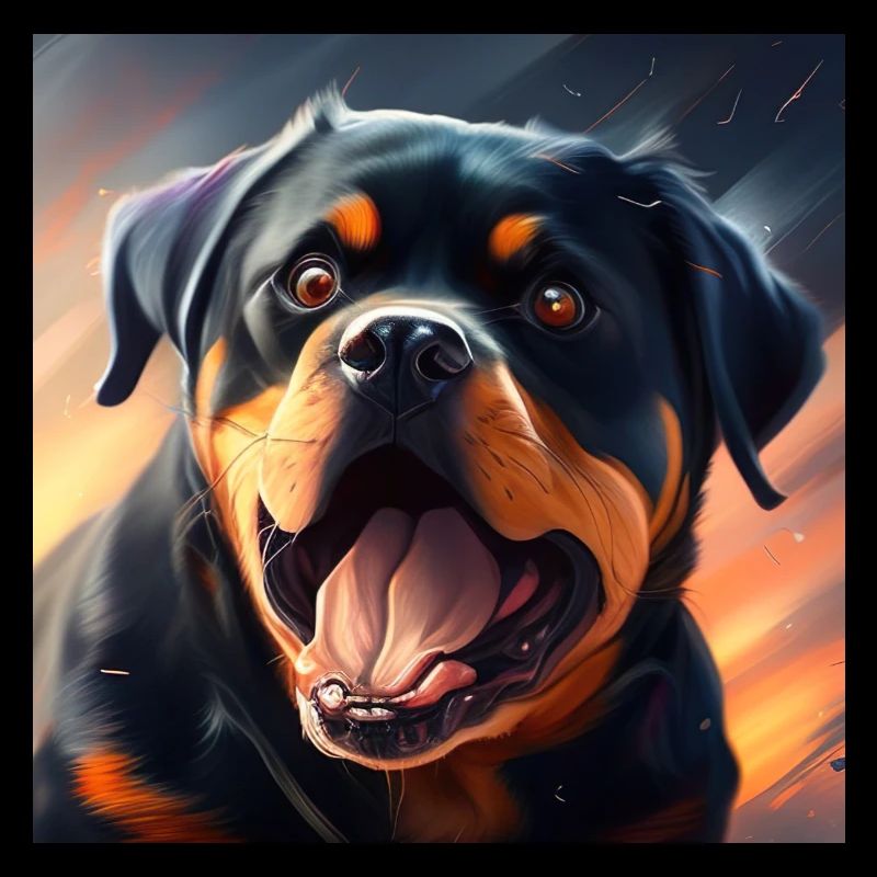 Joyeux Rottweiler