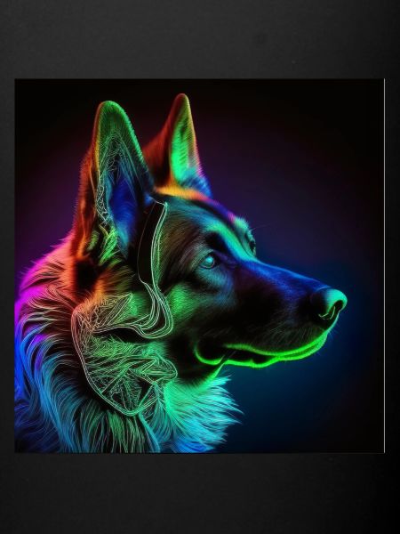 Alsatian neon