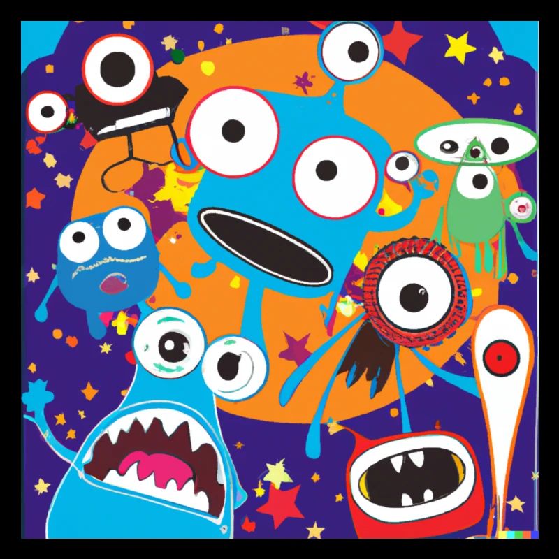 Intergalactic Monsters: A Space & Comics Fusion