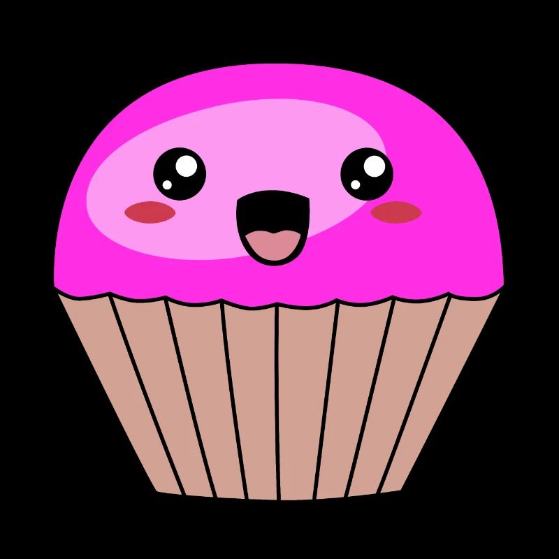 Muffin violet doux