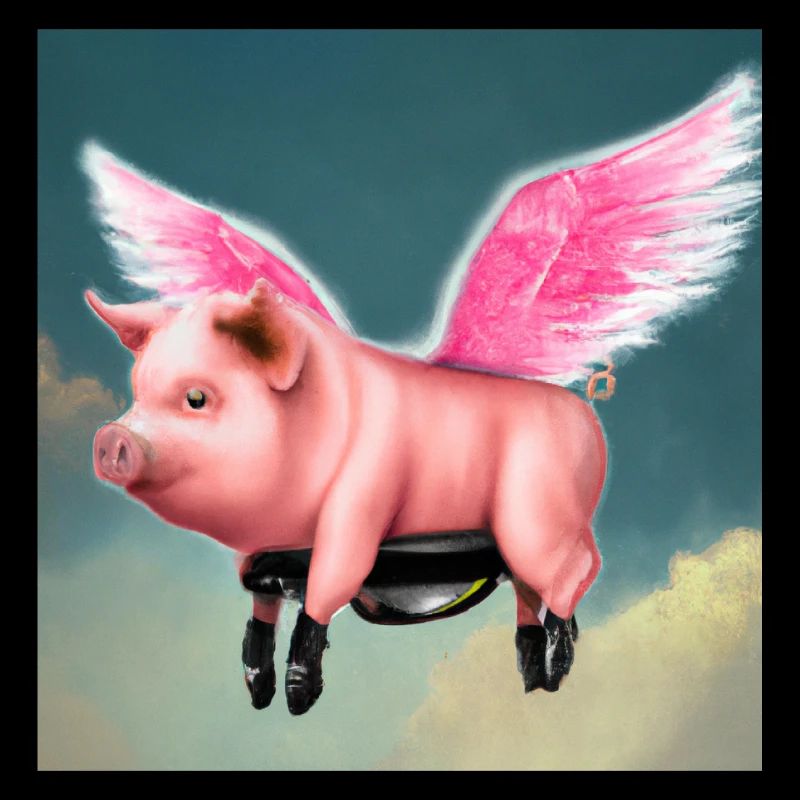 Fliegendes Schwein