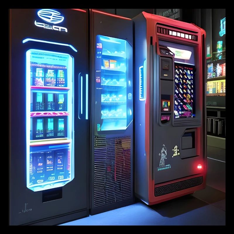 Cyber vending machine