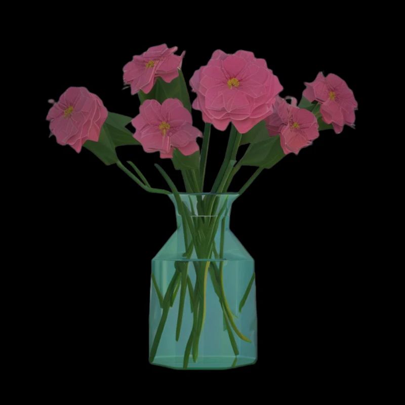 Blumen in Vase