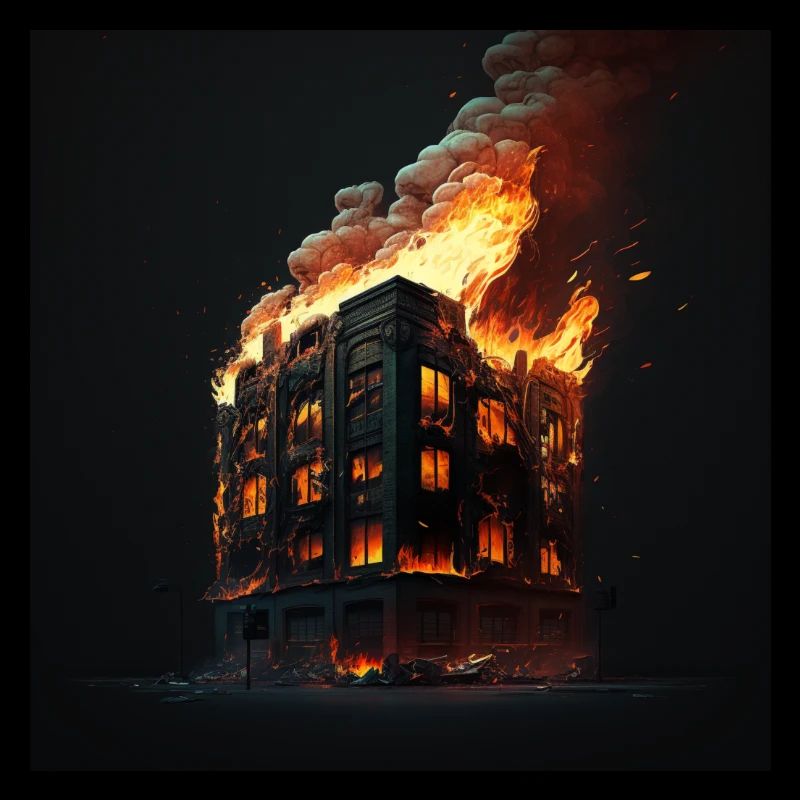 Building fire