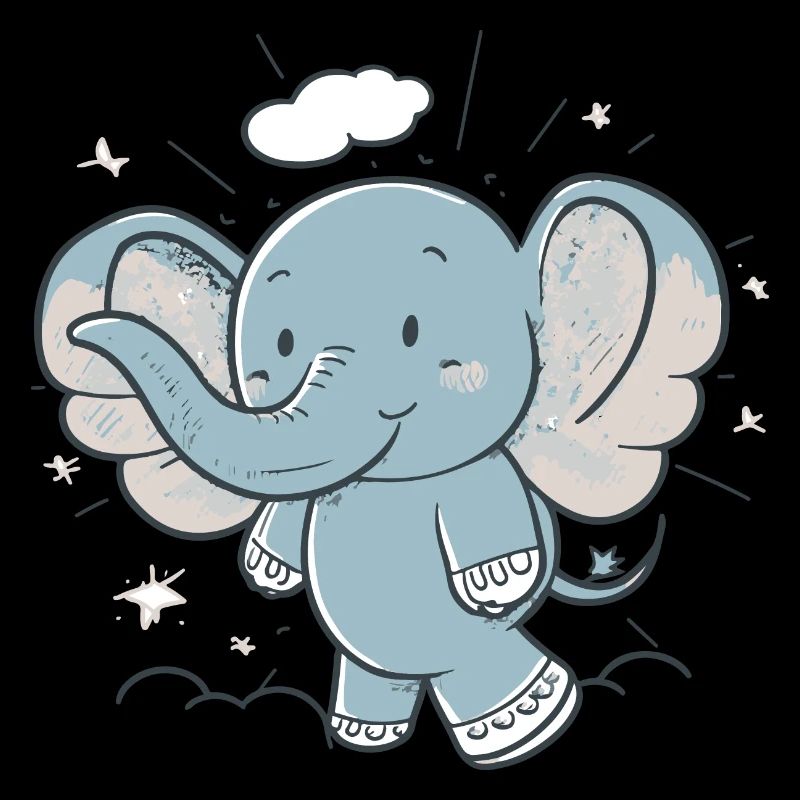 Mignon petit éléphant