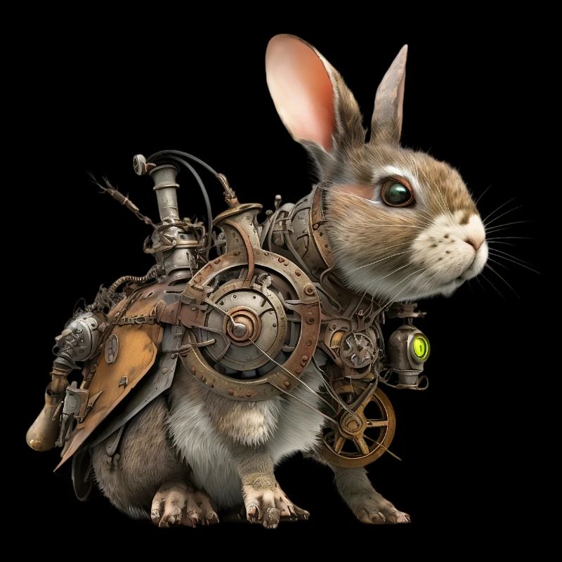 FOX0610 steam punk rabbit 1