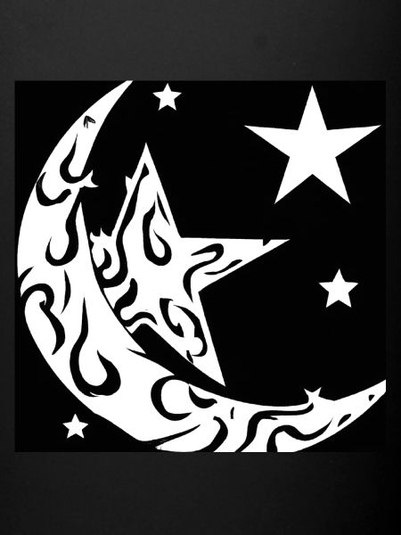 Moon Star Motif