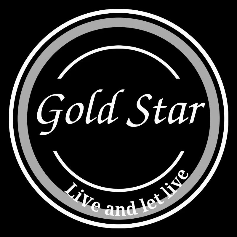 Gold Star ,Design, Logo, Text,