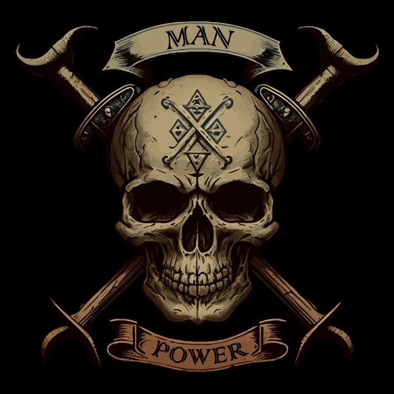 Skull MAN POWER