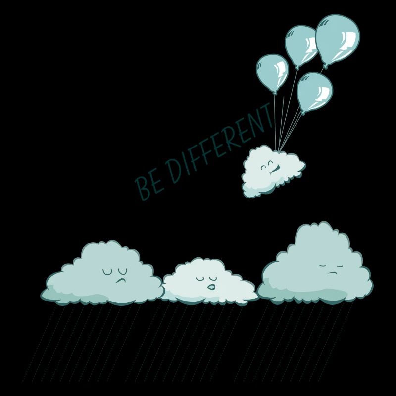 Soyez différent – Météo Nuages Pluie