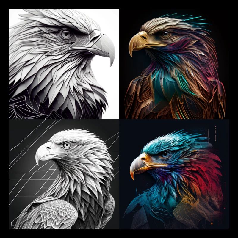 abstract eagle