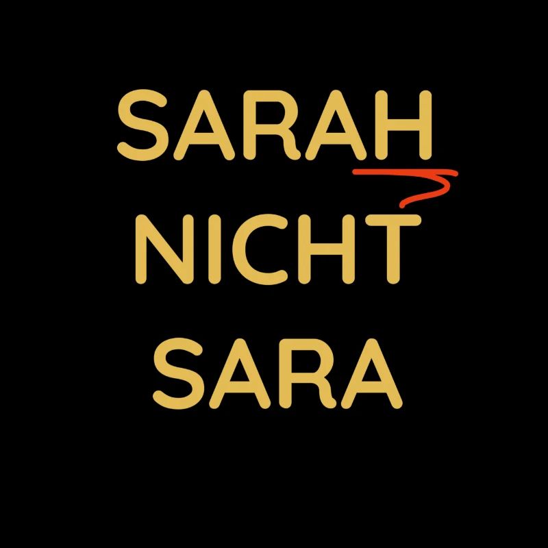Sarah T-Shirt Geschenkidee