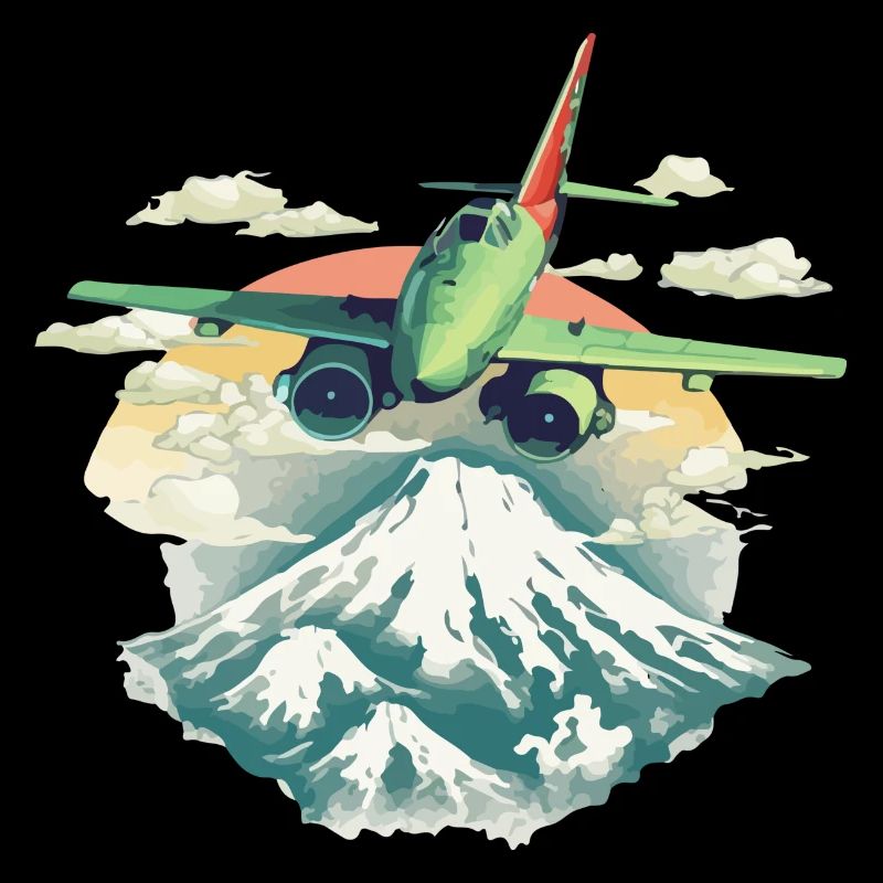 The plane