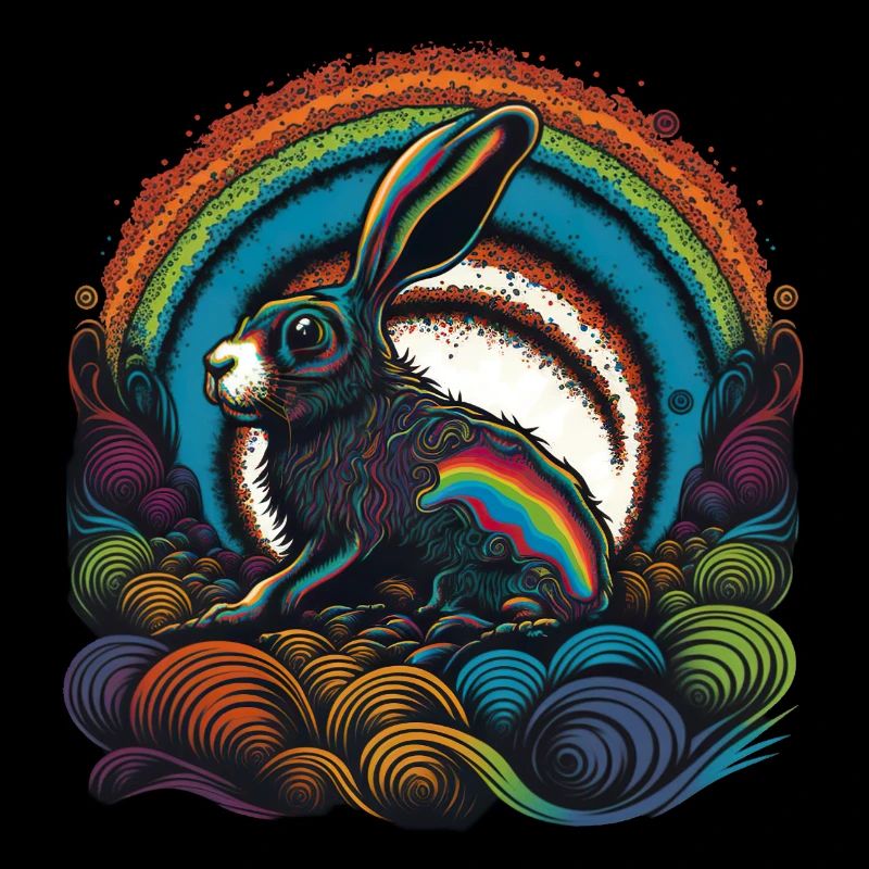 Colourful Easter Bunny Magic at Easter Colourful