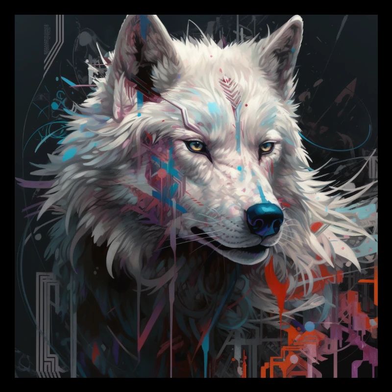 Loup de Thousend Couleurs5